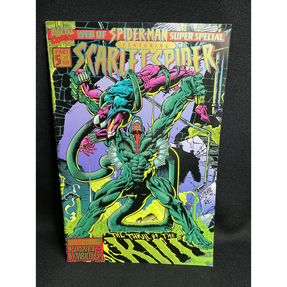 Web of the Spider-Man Super Special #!/Web of Scarlet Spider Flip Book